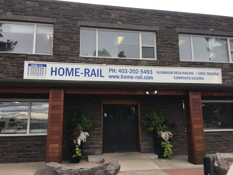 Home-Rail Aluminum Railing Store Calgary